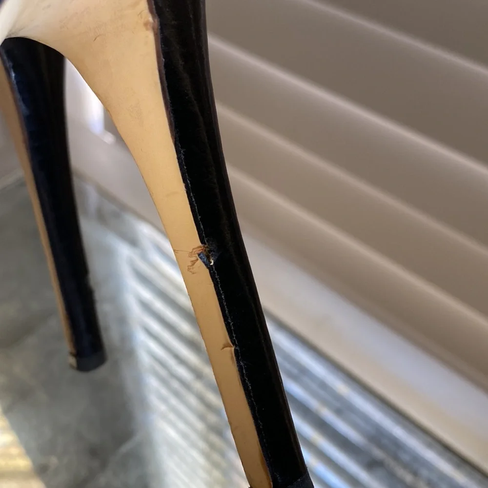 MICHAEL KORS BLACK BOOTIES SIZE 8.5 - Picture 9 of 12